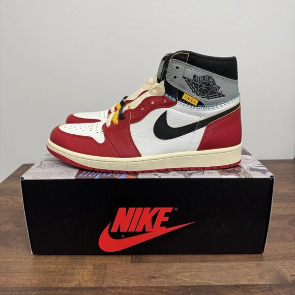 Size 10 - Union LA x Air Jordan 1 Retro OG SP High Chicago Shadow HV8563-600 main image 5